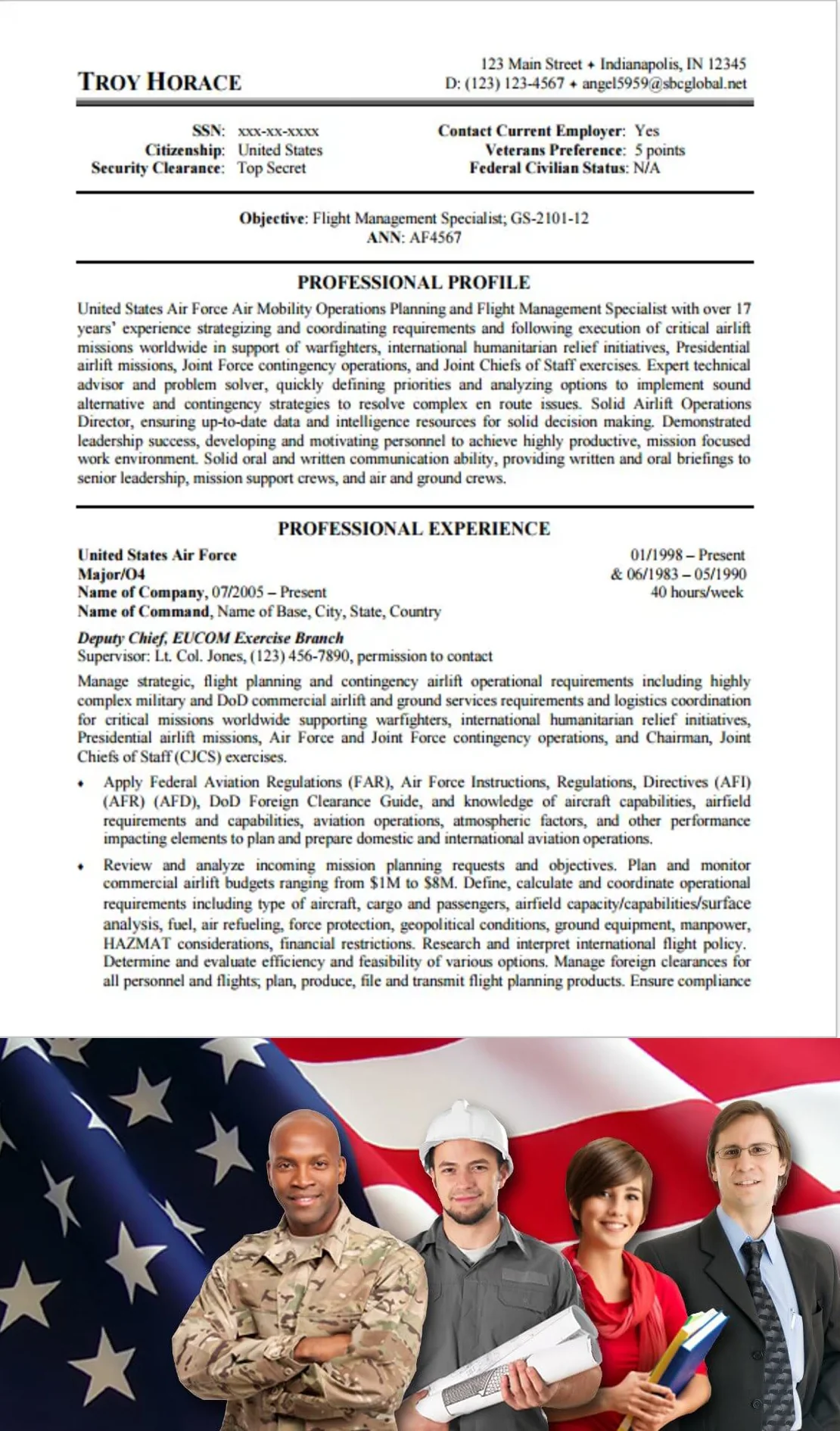 Federal Resume + LinkedIn Profile Build